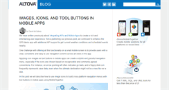 Desktop Screenshot of blog.altova.com